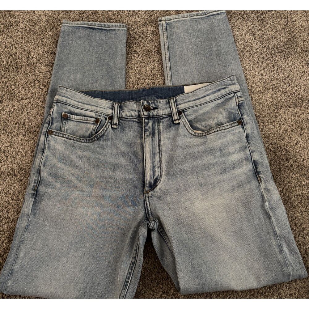 Rag & Bone Fit 2 Slim Jeans Men's 31x32 Flynn Light Wash Stretch Denim #22